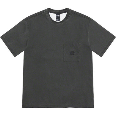 Supreme The North Face Pigment Printed Pocket Tee Black