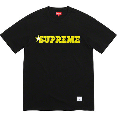 Supreme Star Logo S/S Top Black