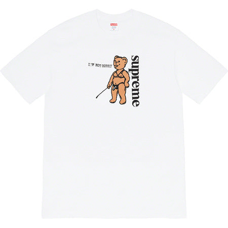 Supreme Not Sorry Tee White