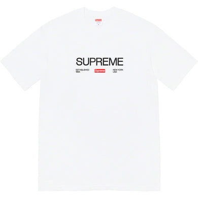 Supreme Est 1994 Tee White