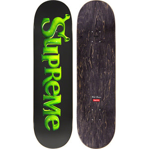 Supreme Shrek Skateboard Black