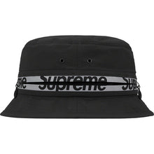 Supreme Reflective Zip Crusher Black