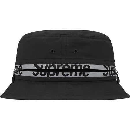 Supreme Reflective Zip Crusher Black
