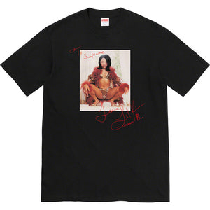 Supreme Lil Kim Tee Black