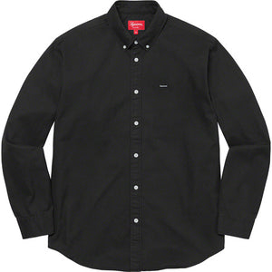 Supreme Small Box Twill Shirt Black