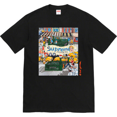Supreme Manhattan Tee Black