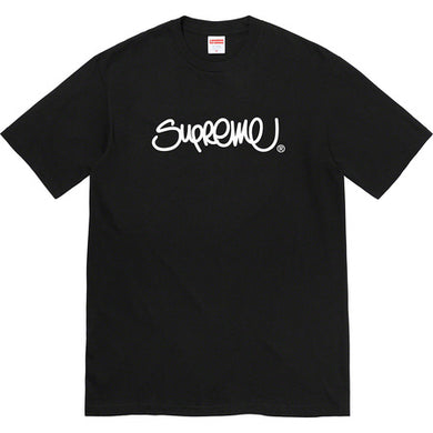 Supreme Handstyle Tee Black