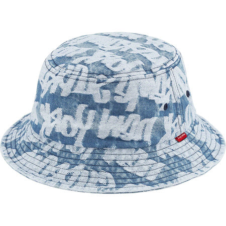 Supreme Fat Tip Jaquard Denim Crusher Blue