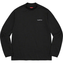 Supreme Mock Neck L/S Top Black FW22