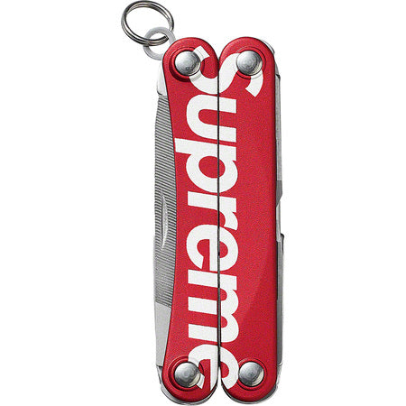 Supreme Leatherman Squirt PS4 Multitool Red