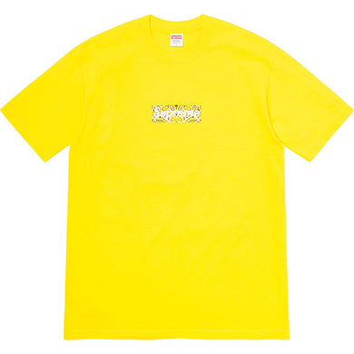 Supreme Bandana Box Logo Tee Yellow