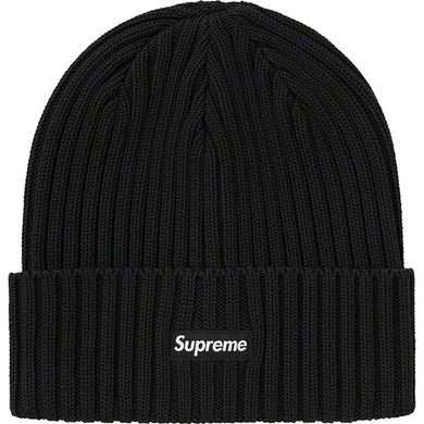 Supreme Overdyed Beanie Black