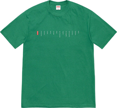 Supreme Location Tee Green