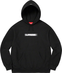 Supreme Motion Logo Hooded Sweatshirt Black – BASEMENT_HK