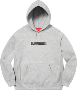Supreme Motion Logo Hooded Sweatshirt Grey