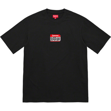 Supreme Gonz Nametag S/S Top Black