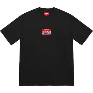 Supreme Gonz Nametag S/S Top Black