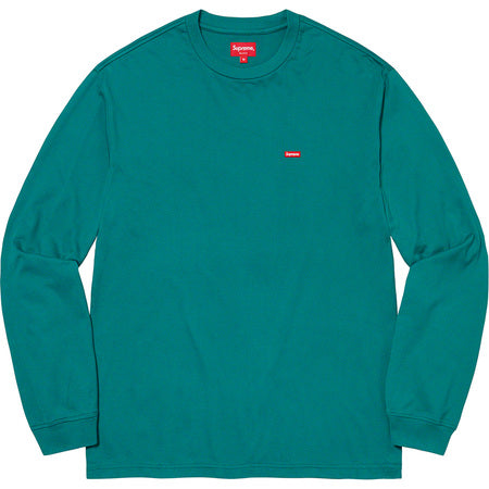 Supreme Small Box L/S Tee Teal 2022