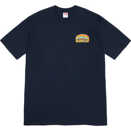 Supreme Chrome Tee Navy
