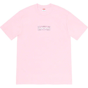 Supreme Bandana Box Logo Tee Pink