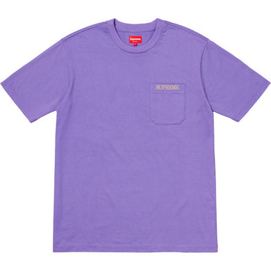 Supreme Embroidered Pocket Tee