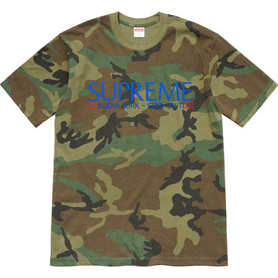 Supreme Nuova York Tee Camo