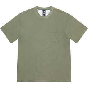 Supreme The North Face Pigment Printed Pocket Tee Olive