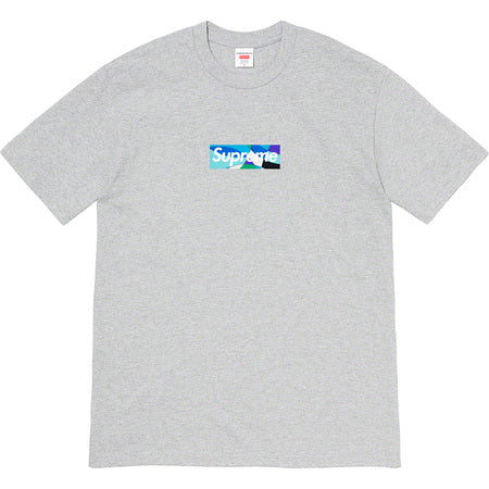 Supreme Emilio Pucci Box Logo Tee Grey/Blue