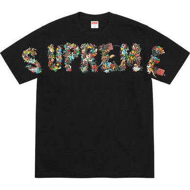 Supreme Toy Pile Tee Black
