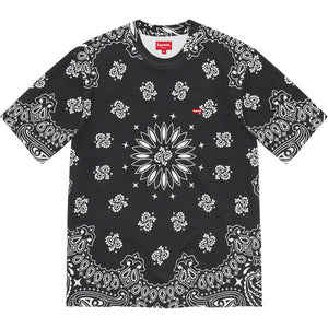 Supreme Small Box Tee Black Bandana