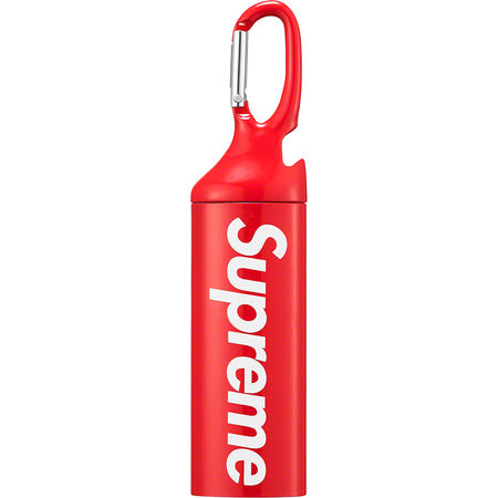 Supreme Lighter Case Carabiner Red