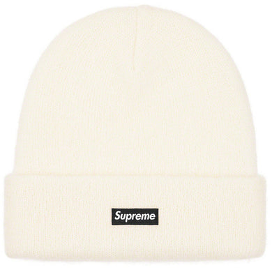 Supreme Mohair Beanie White